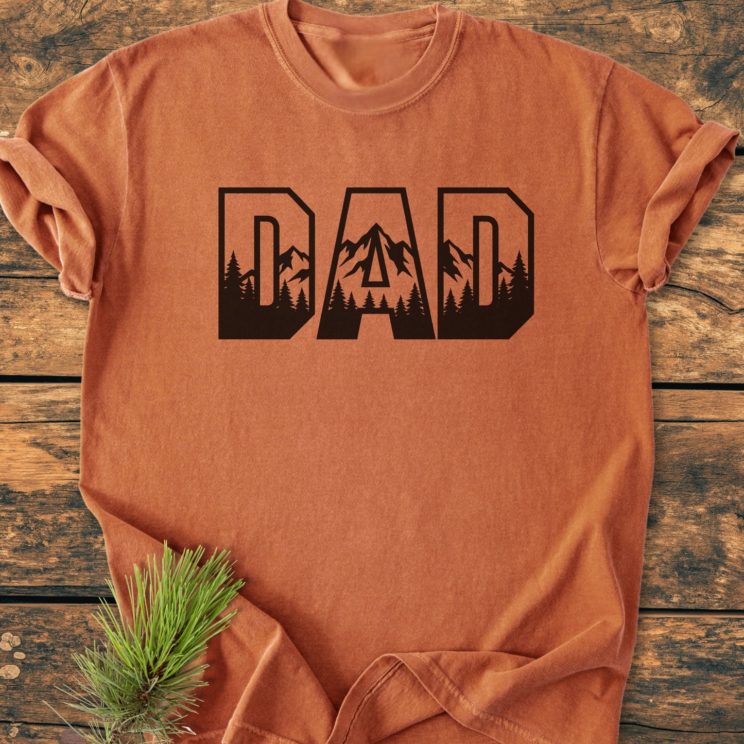 Dad Mountains - Vintage Wash Tee