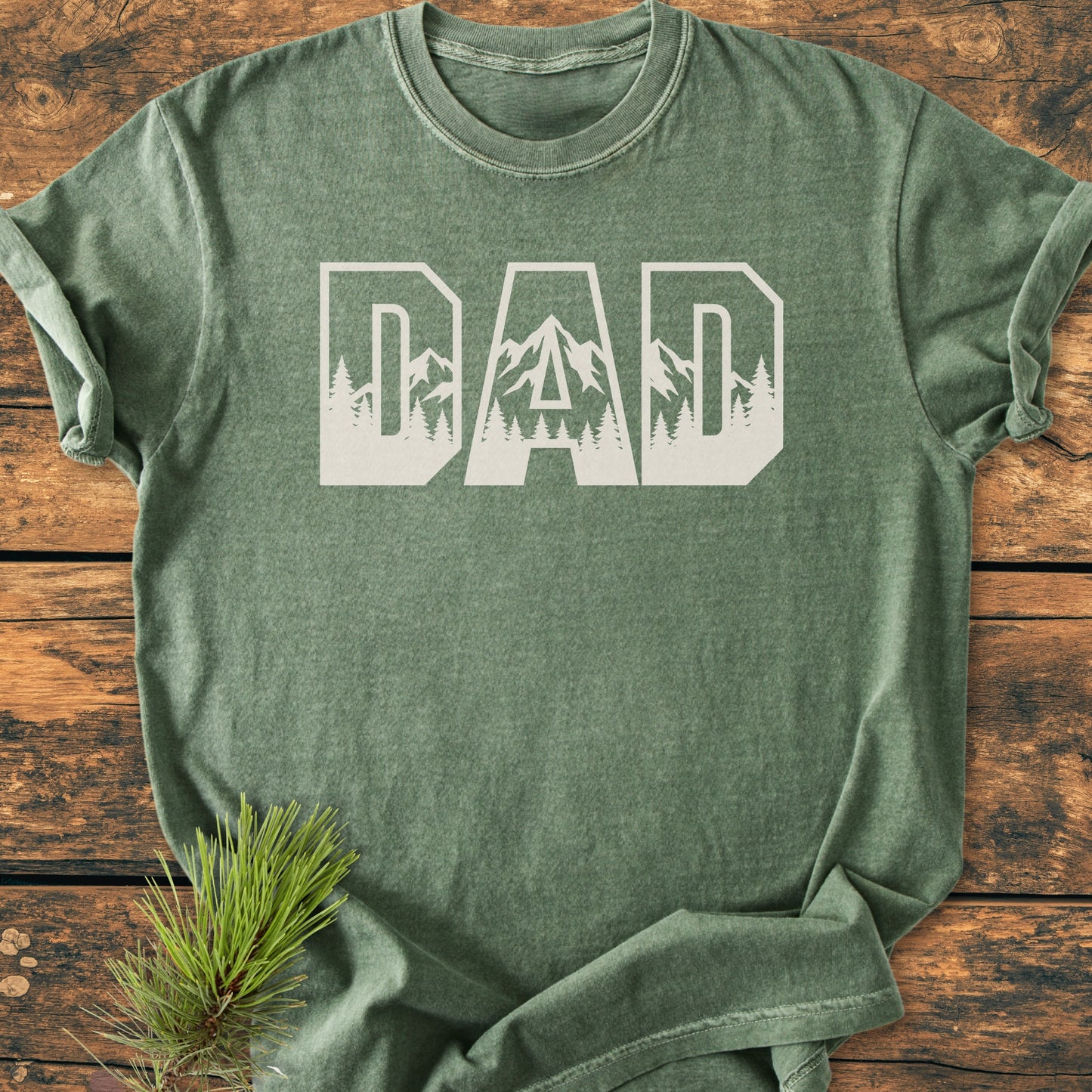 Dad Mountains - Vintage Wash Tee