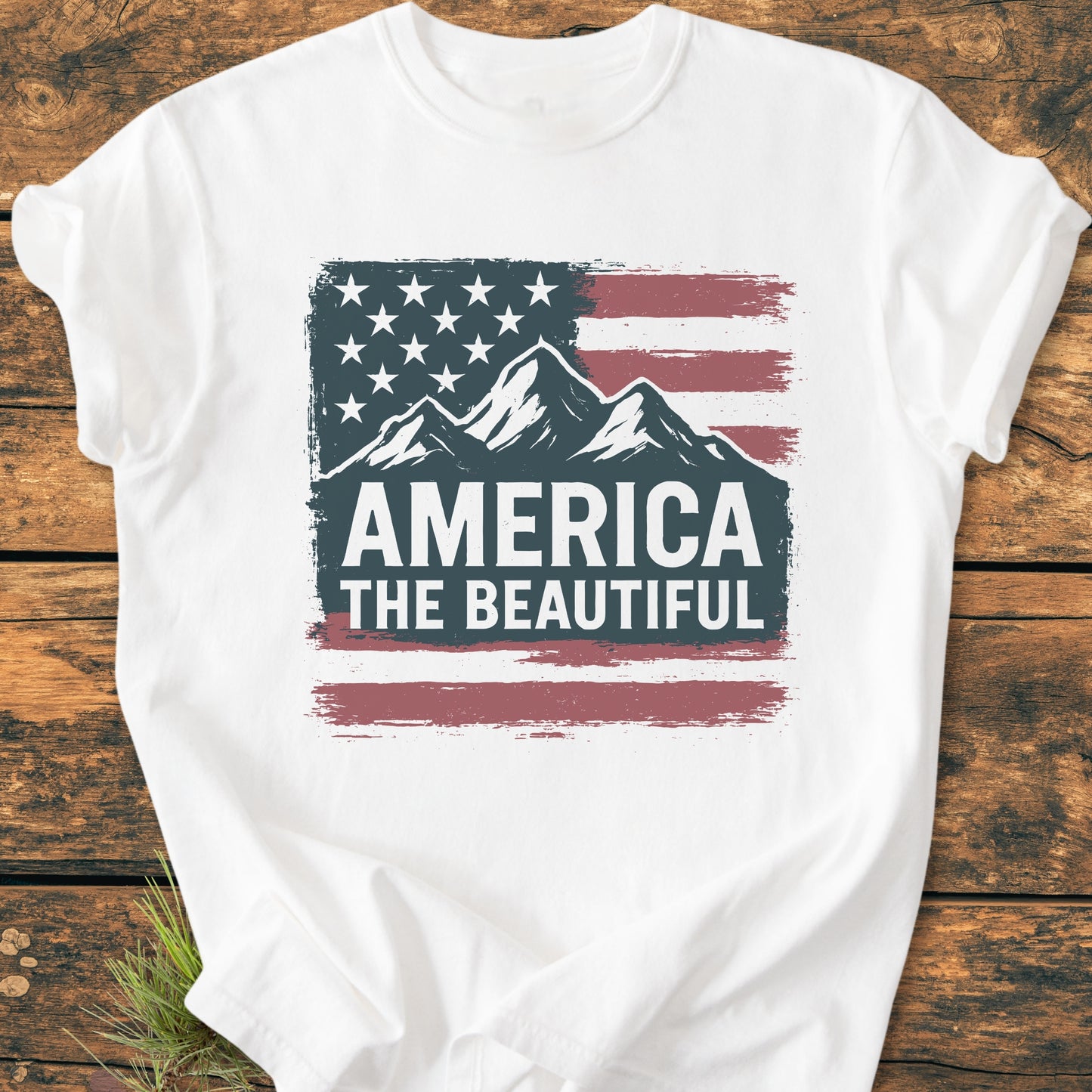 America The Beautiful - Vintage Wash Tee