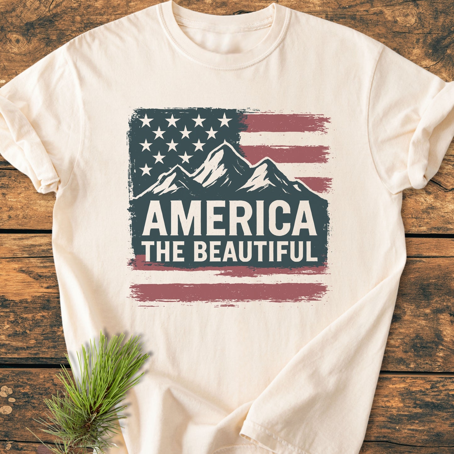 America The Beautiful - Vintage Wash Tee