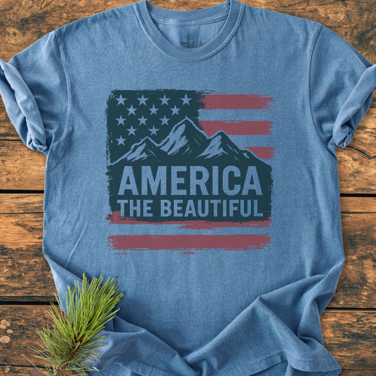 America The Beautiful - Vintage Wash Tee