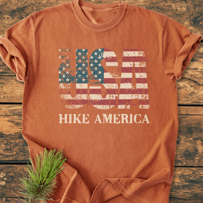 USA Hike America - Vintage Wash Tee