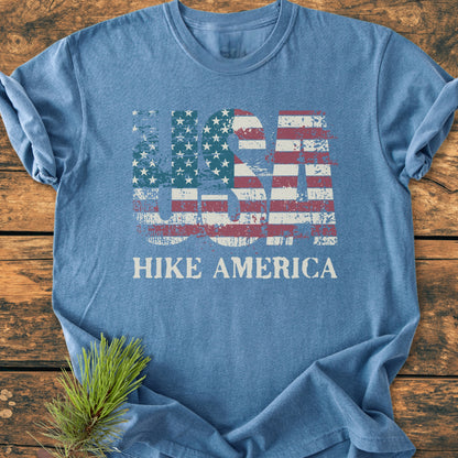 USA Hike America - Vintage Wash Tee