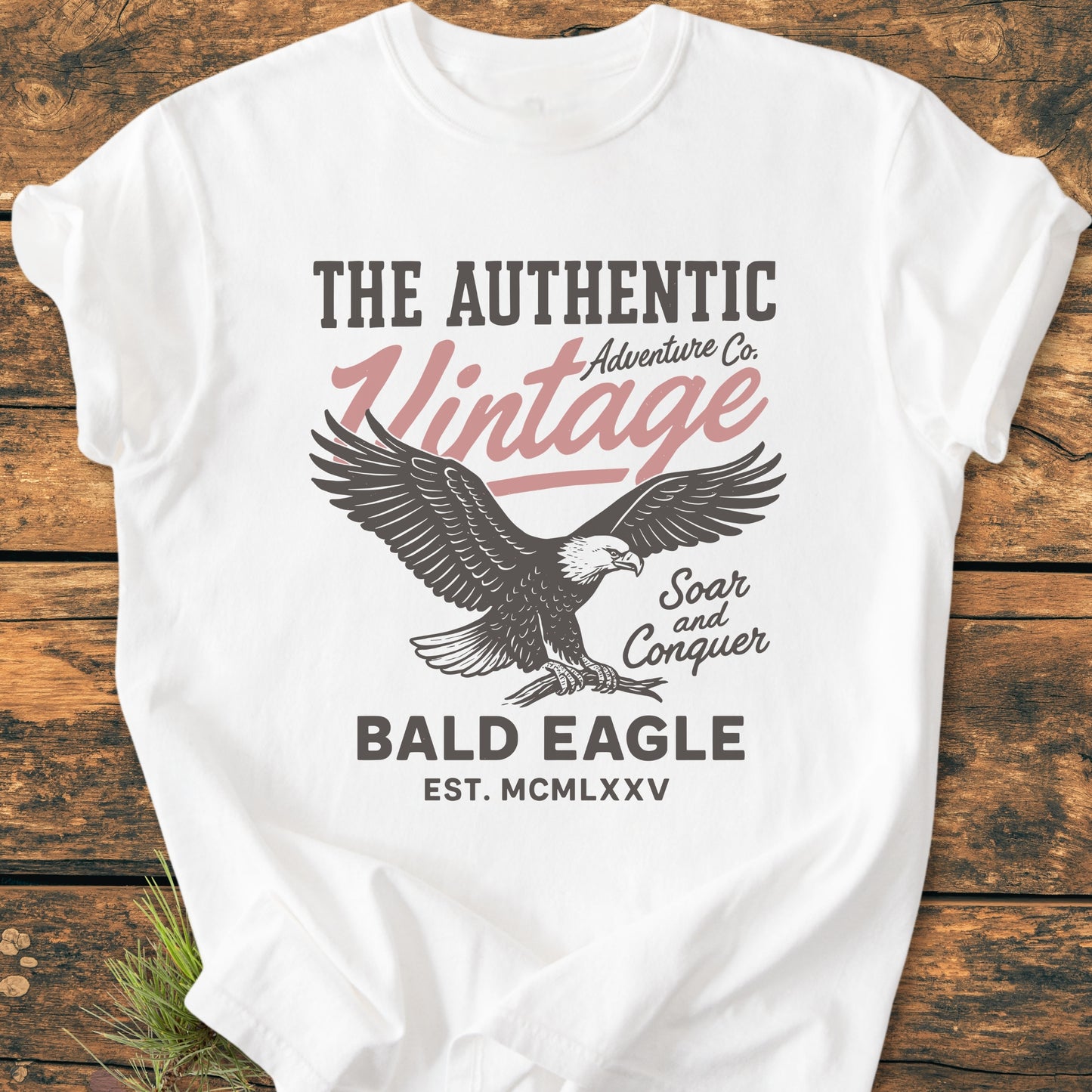 Bald Eagle - Premium Vintage Tee