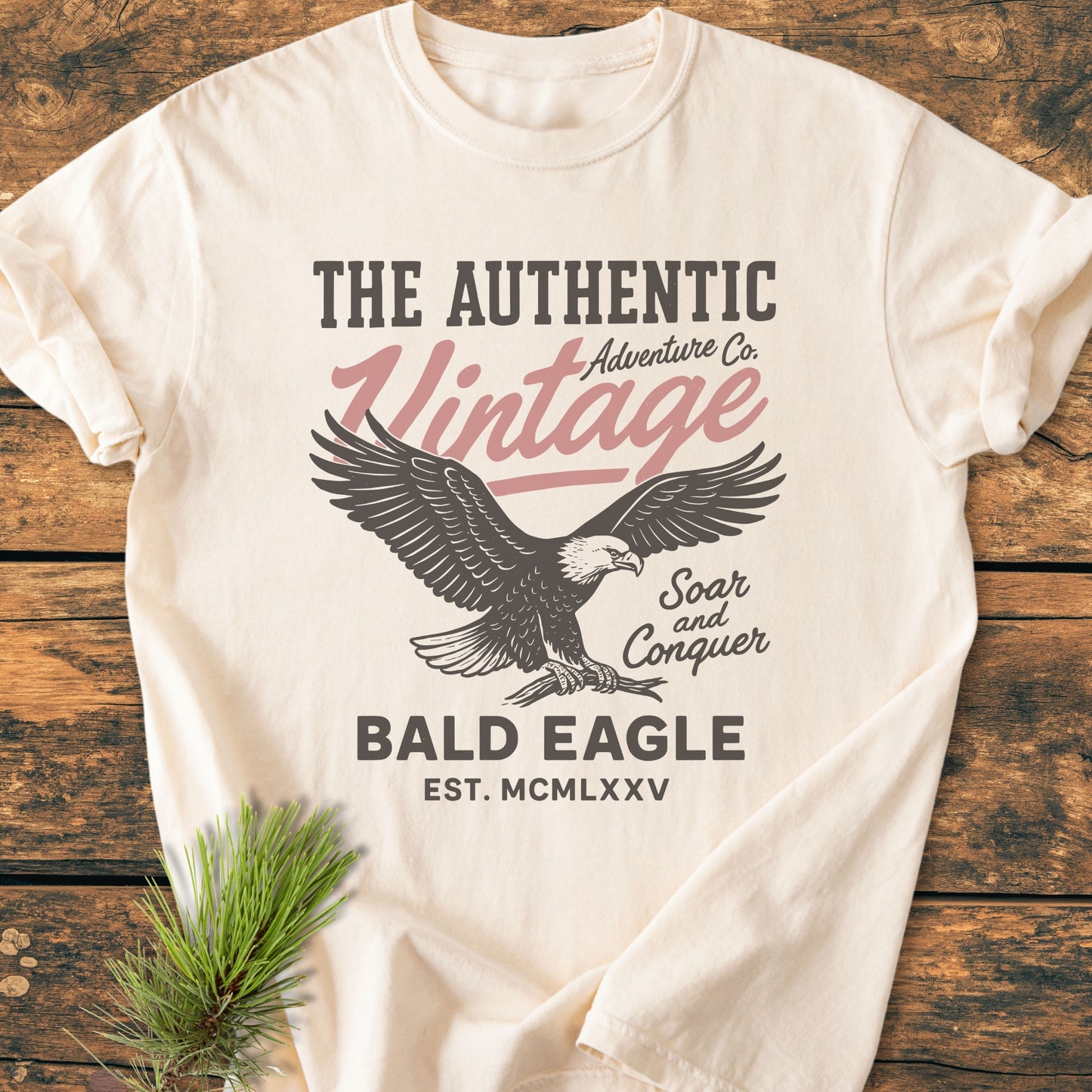 Bald Eagle - Premium Vintage Tee