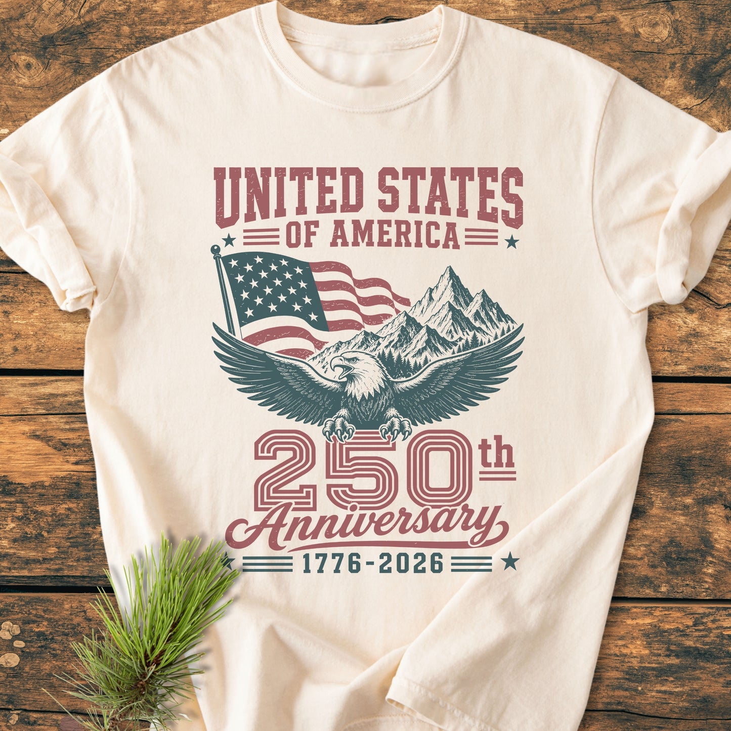 USA 250th Anniversary - Premium Vintage Tee