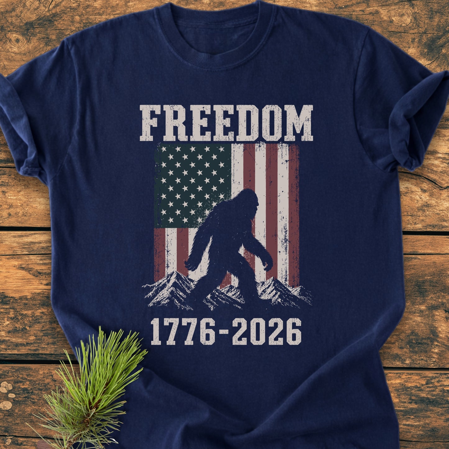 Freedom Bigfoot - Premium Vintage Tee