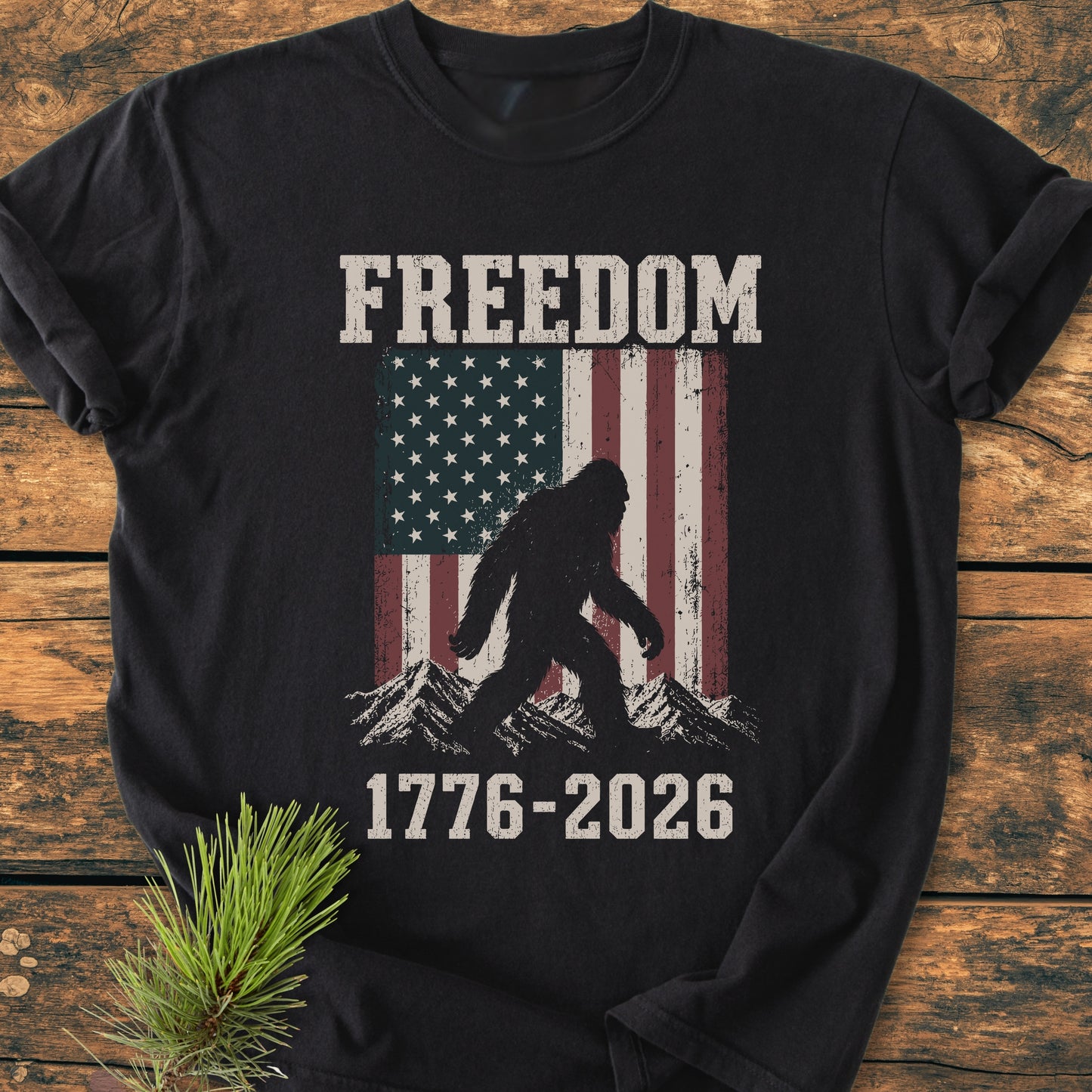 Freedom Bigfoot - Premium Vintage Tee