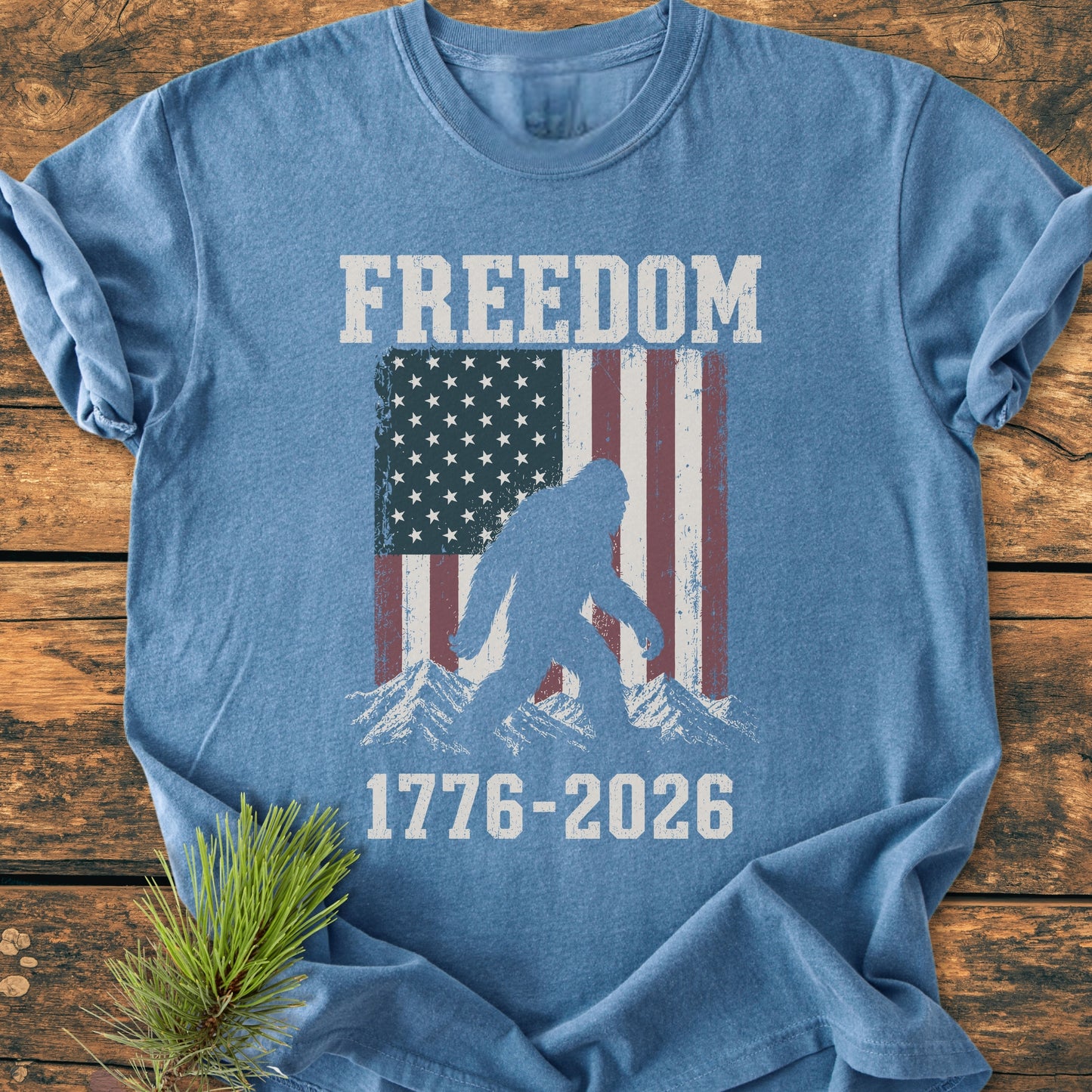 Freedom Bigfoot - Premium Vintage Tee