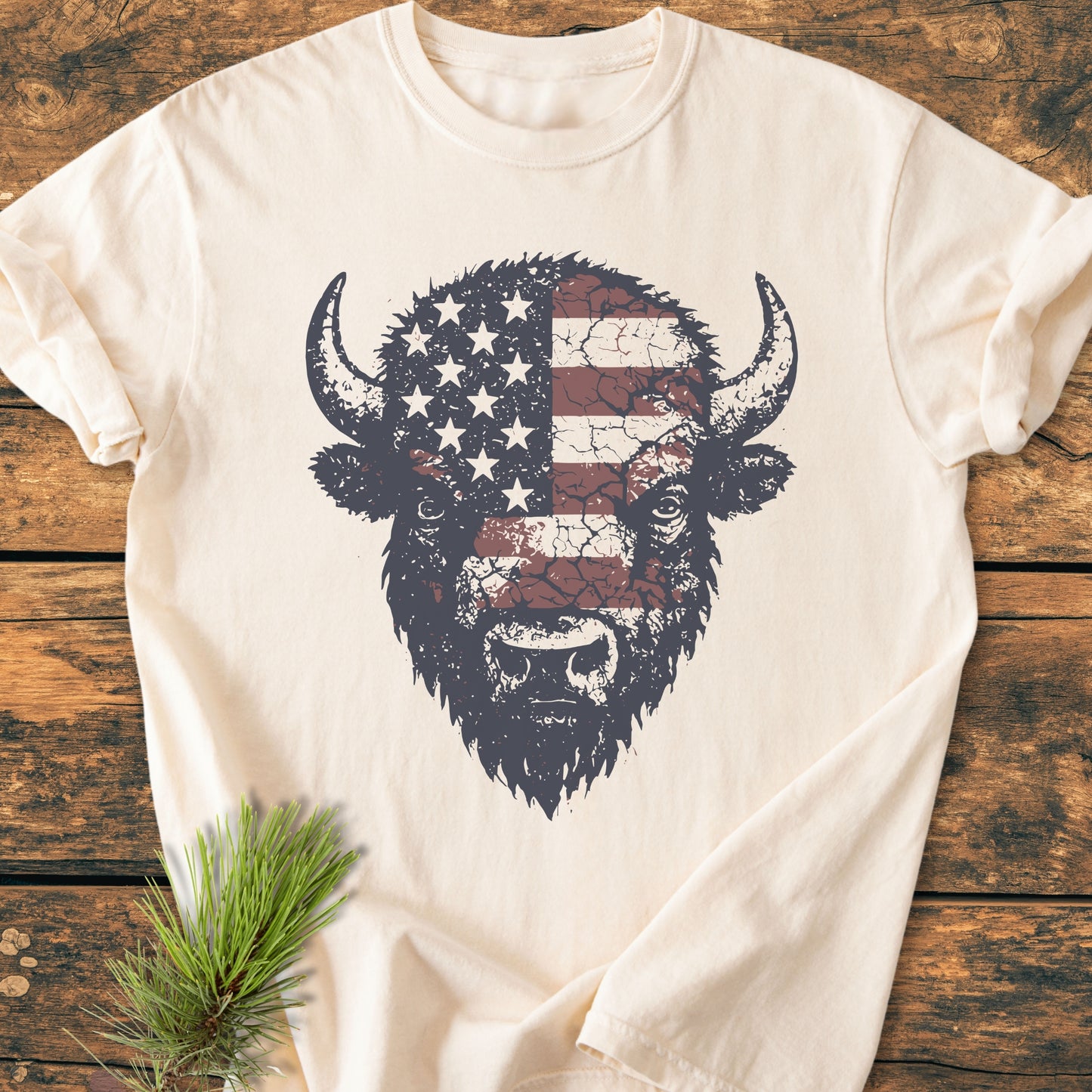 American Bison - Premium Vintage Tee