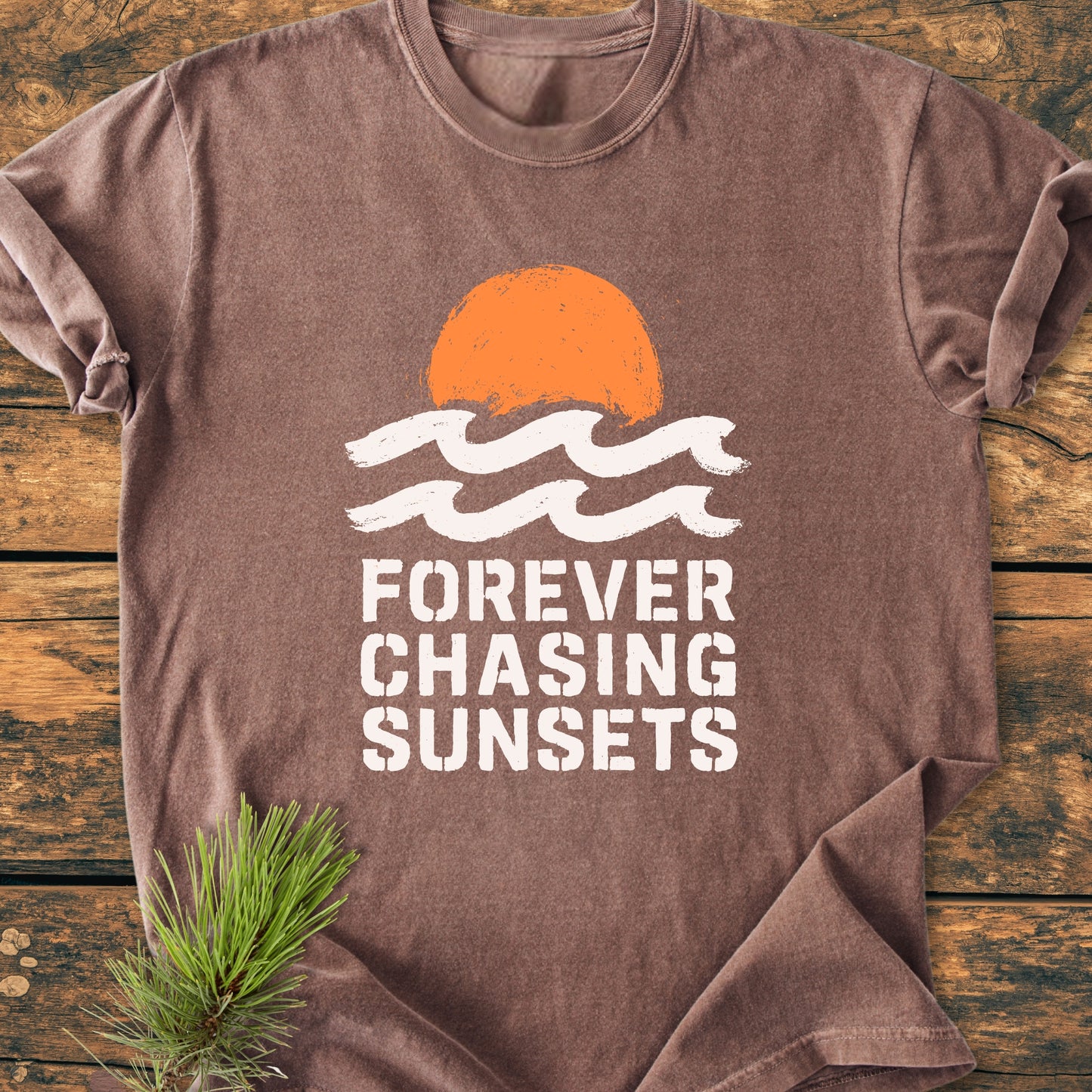 Forever Chasing Sunsets - Vintage Wash Tee