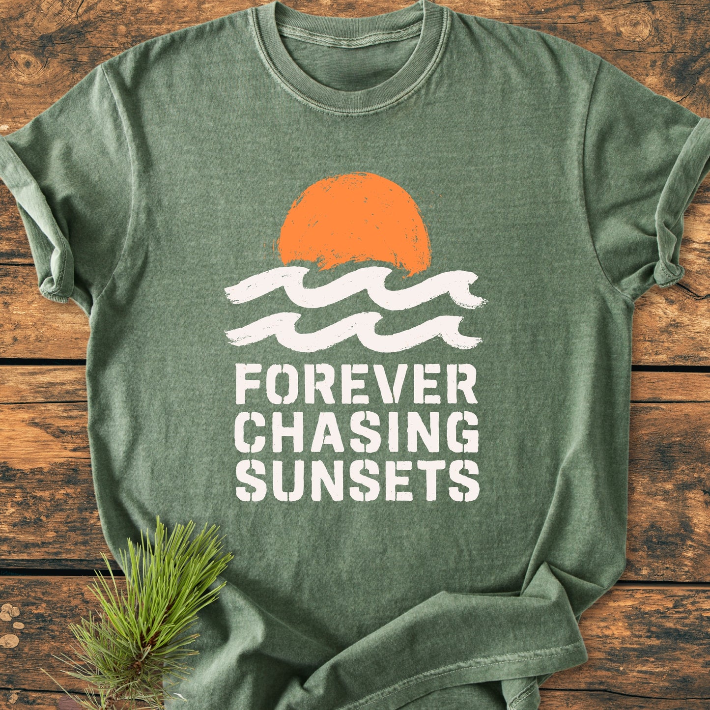 Forever Chasing Sunsets - Vintage Wash Tee