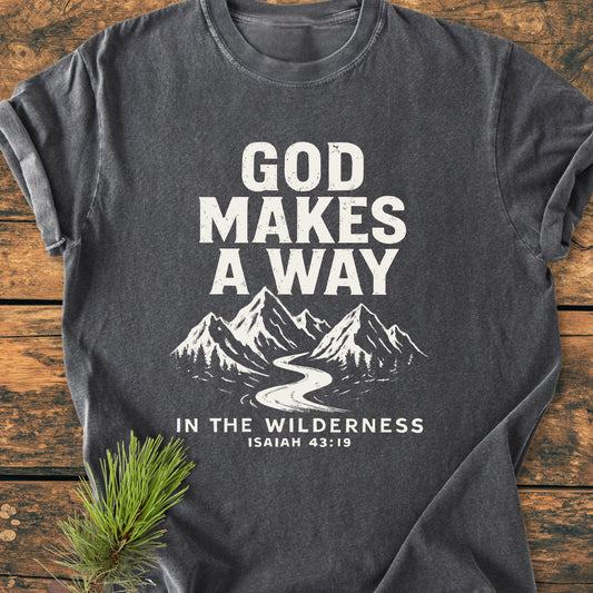 God Makes A Way - Premium Vintage Tee