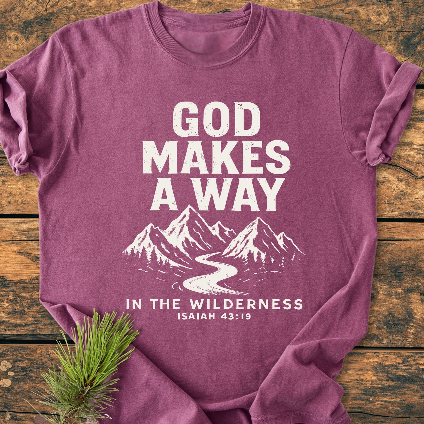 God Makes A Way - Vintage Wash Tee