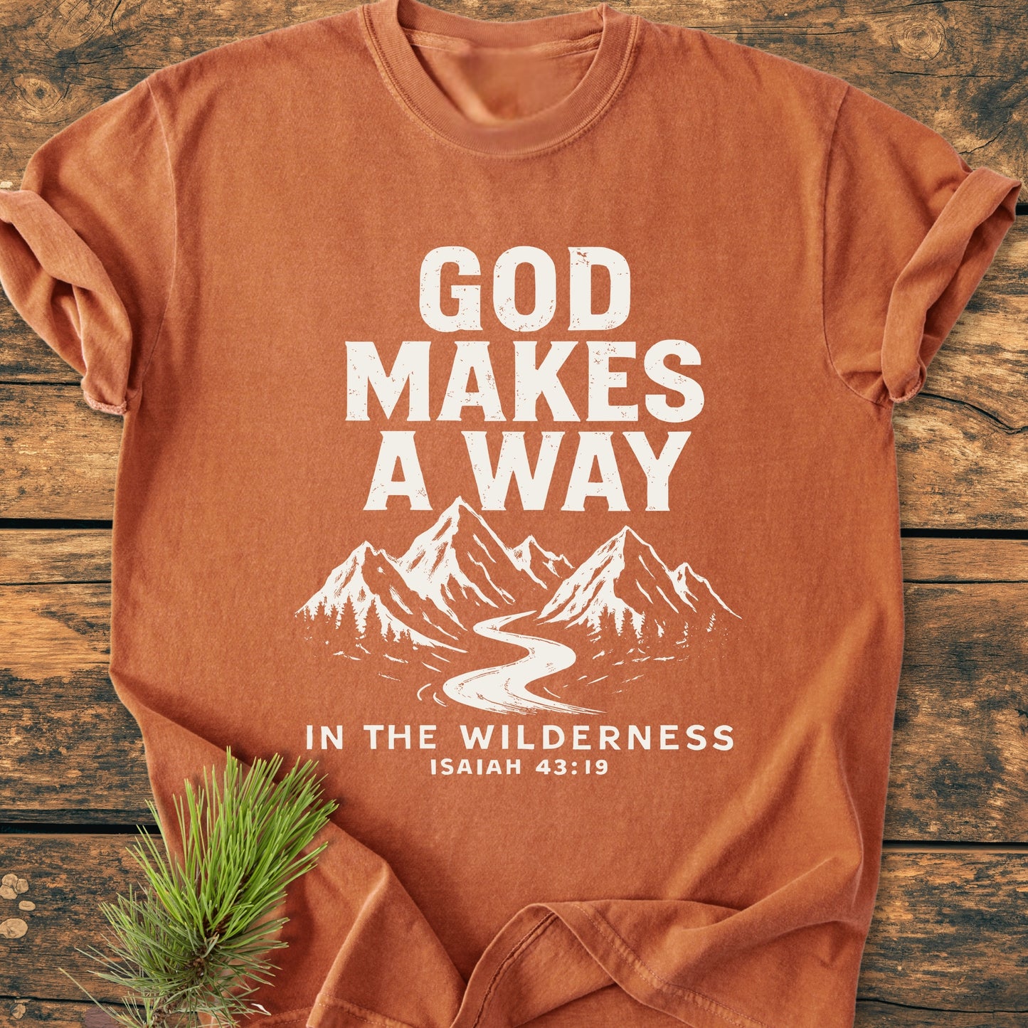 God Makes A Way - Vintage Wash Tee