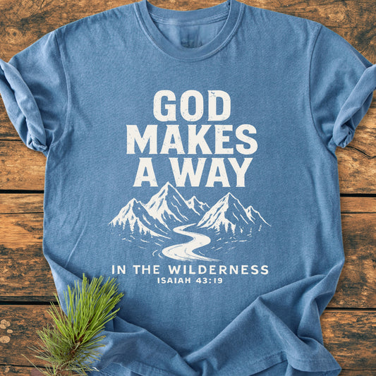 God Makes A Way - Premium Vintage Tee