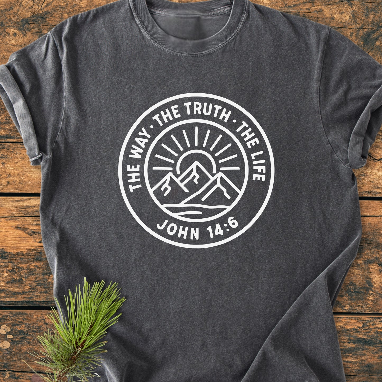 The Way, The Truth, The Life - Vintage Wash Tee