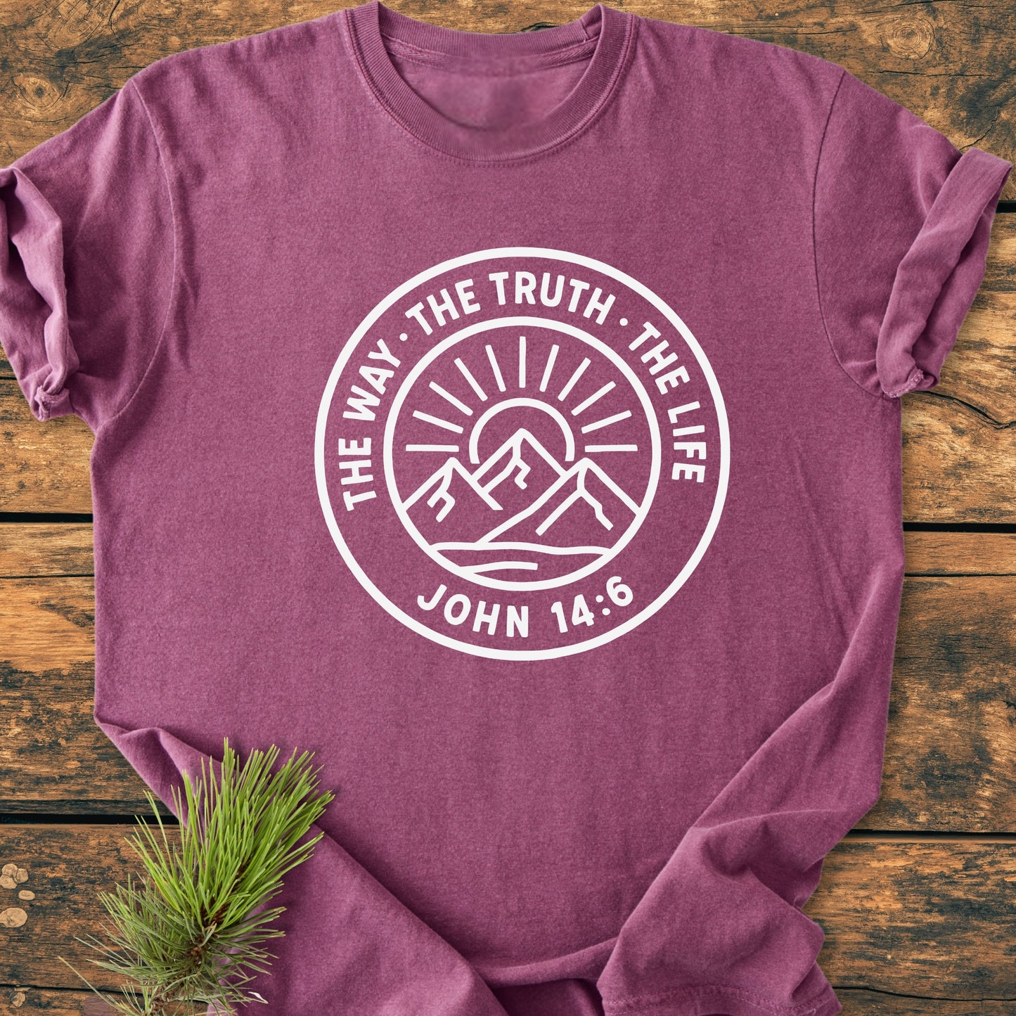 The Way, The Truth, The Life - Vintage Wash Tee