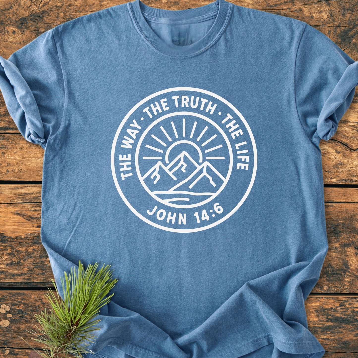 The Way, The Truth, The Life - Vintage Wash Tee