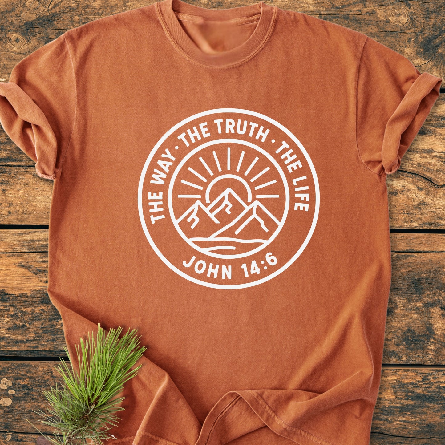 The Way, The Truth, The Life - Vintage Wash Tee
