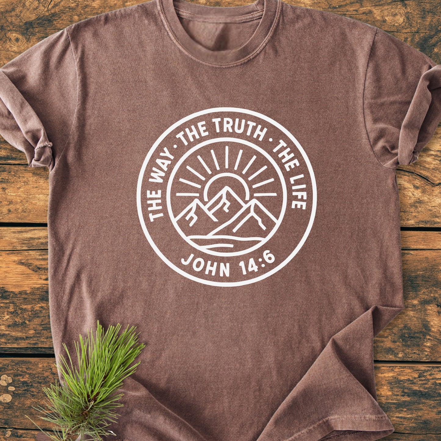 The Way, The Truth, The Life - Vintage Wash Tee