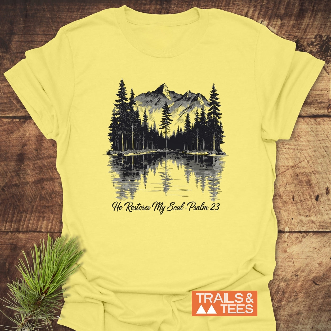 He Restores My Soul  - Classic T-Shirt
