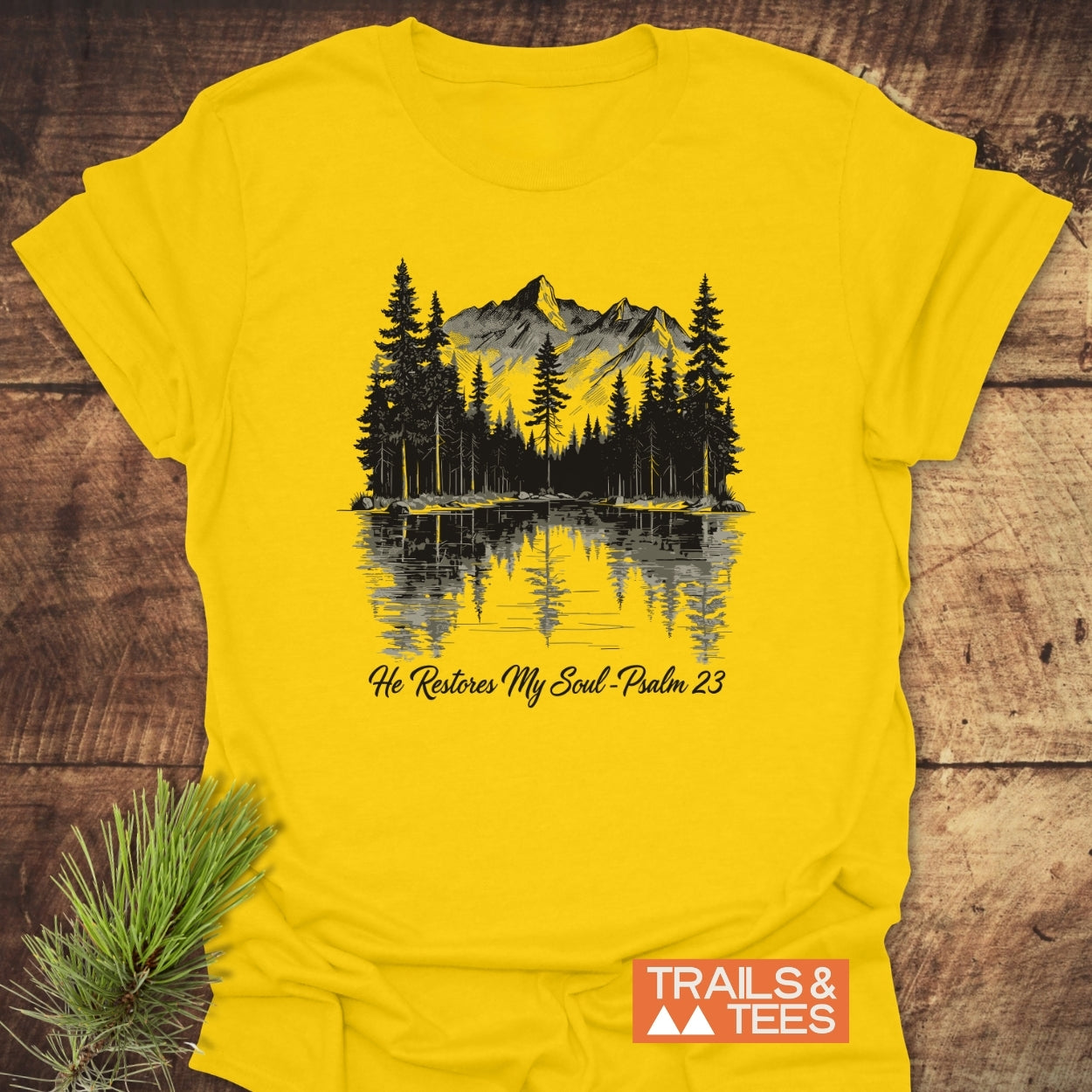He Restores My Soul  - Classic T-Shirt