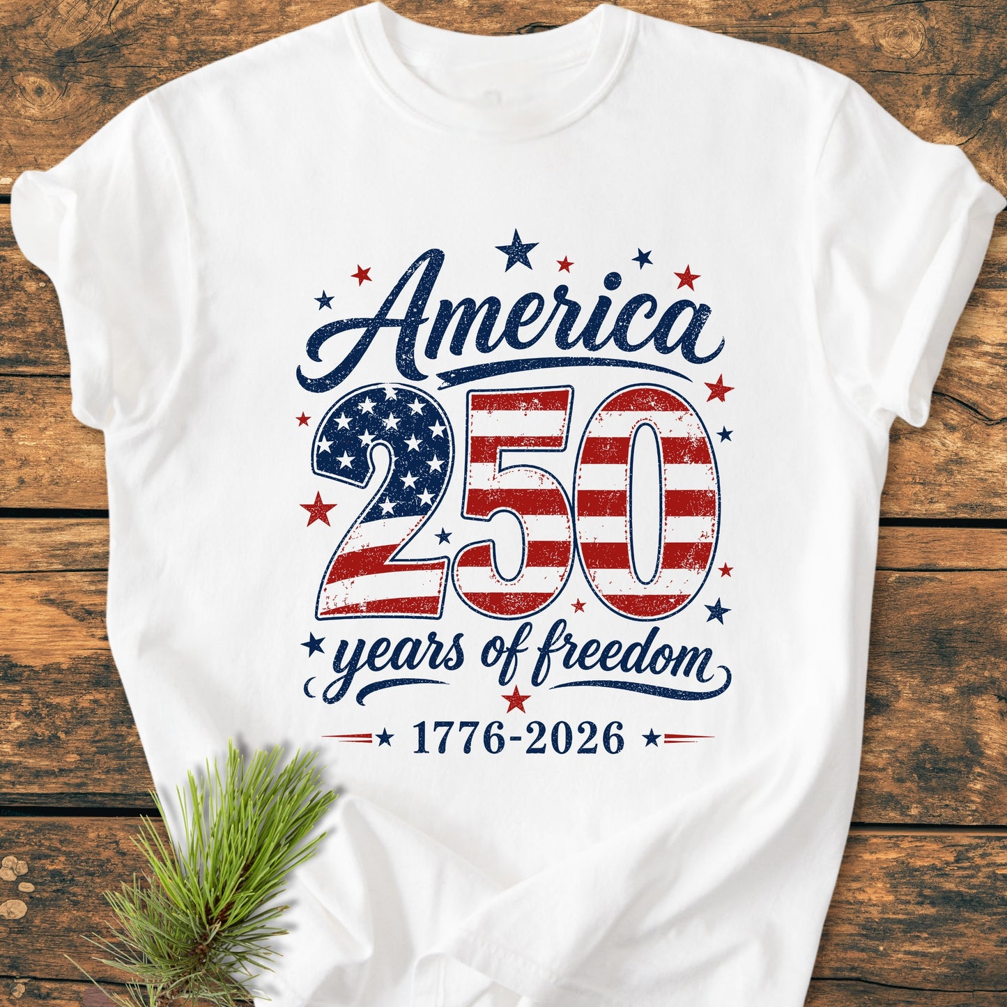 America. 250 Years Of Freedom - Premium Vintage Tee