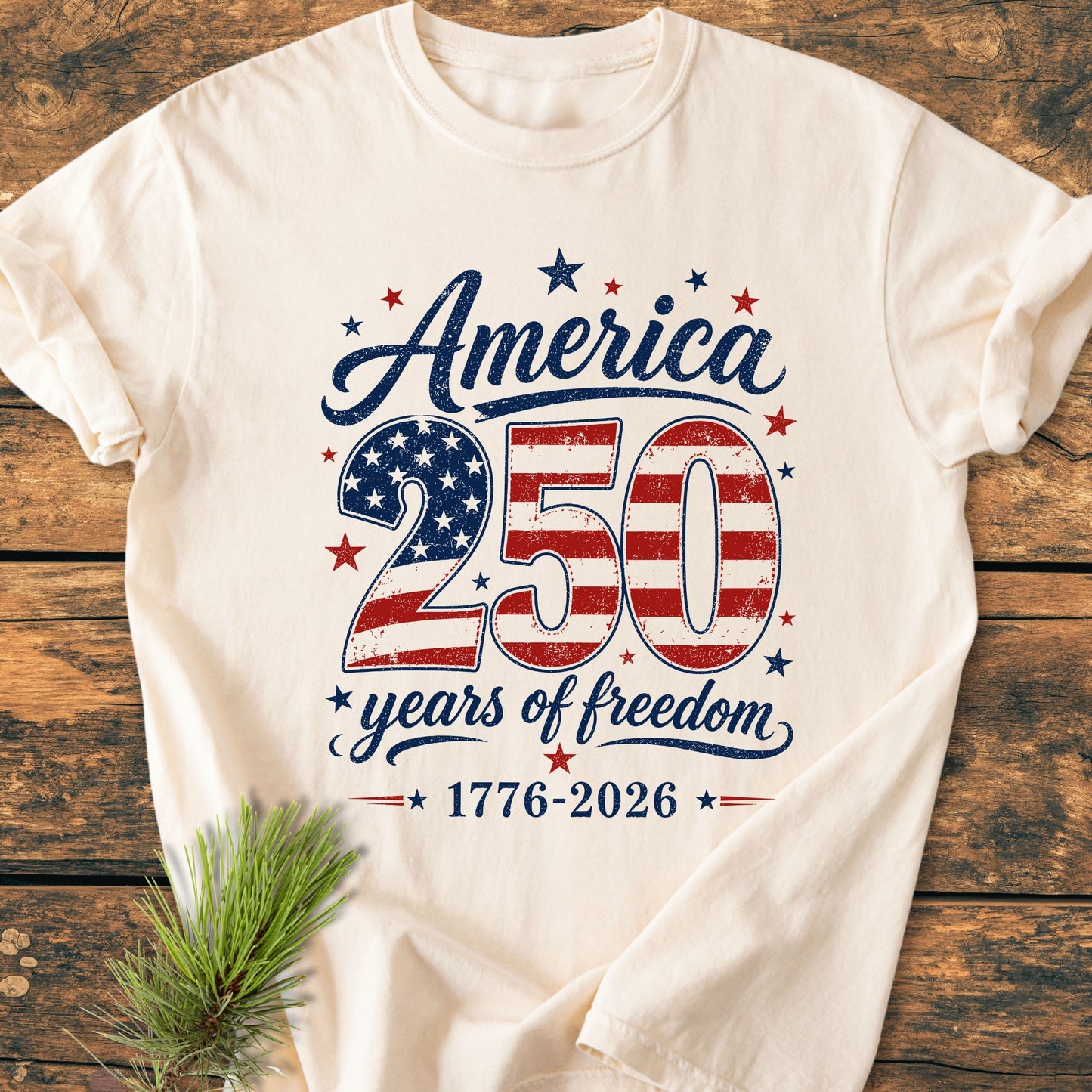 America. 250 Years Of Freedom - Premium Vintage Tee