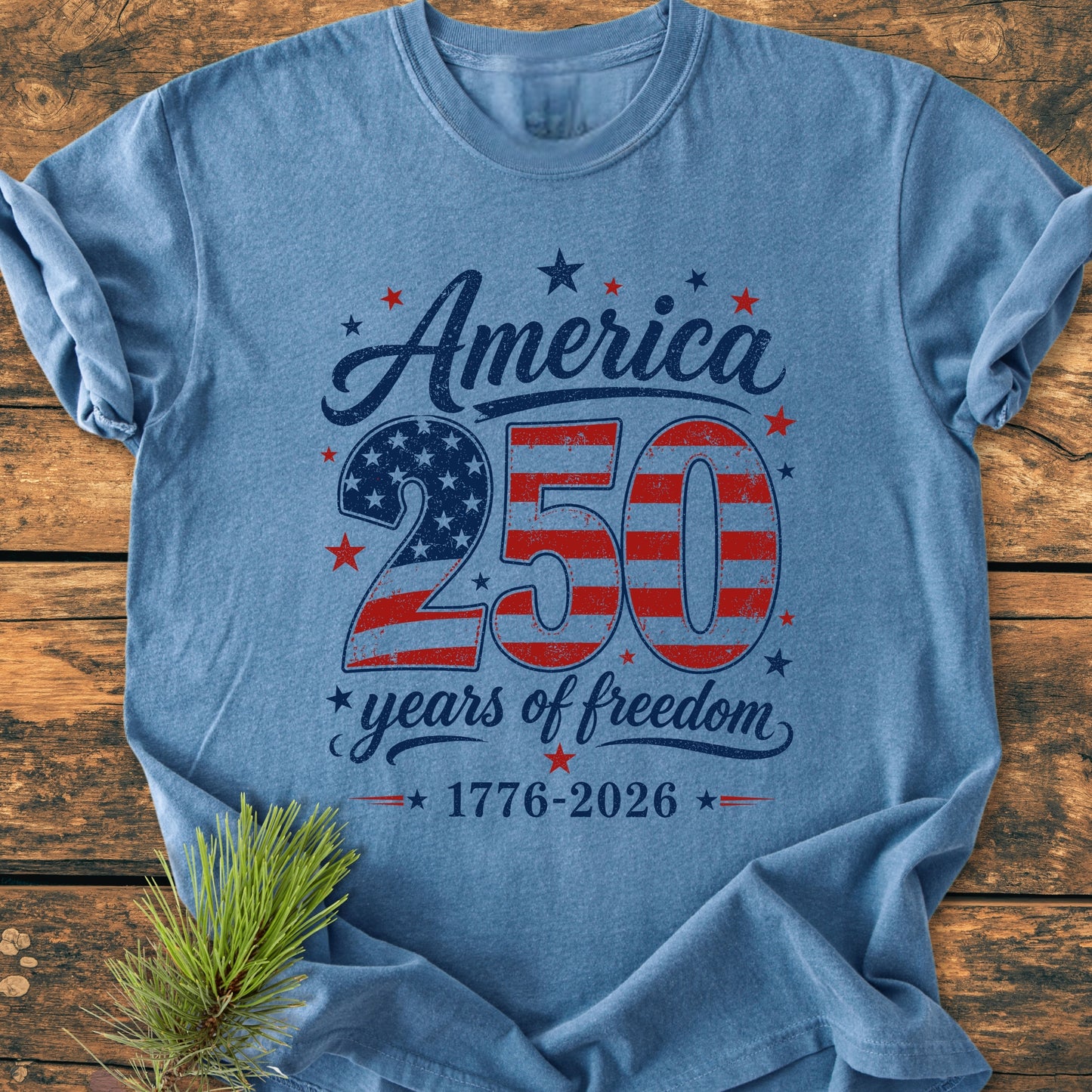 America. 250 Years Of Freedom - Premium Vintage Tee