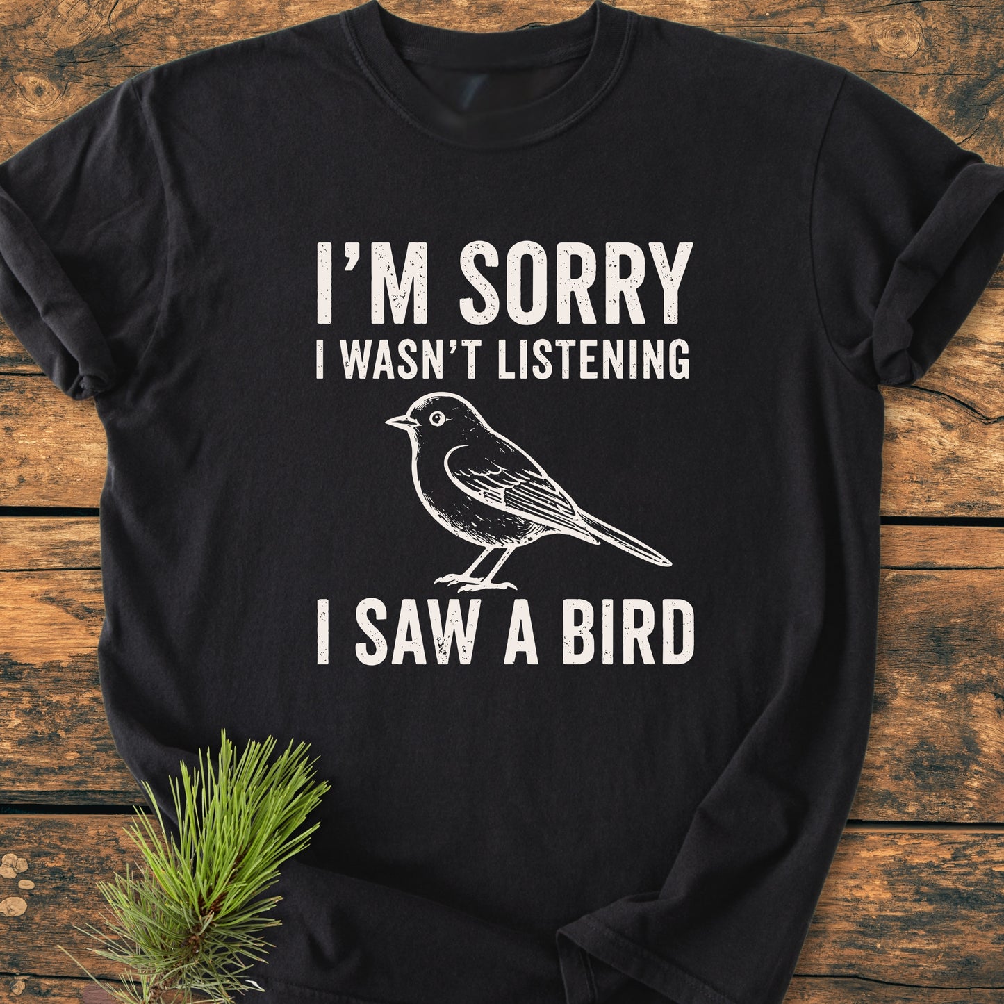 I Saw A Bird - Premium Vintage Tee