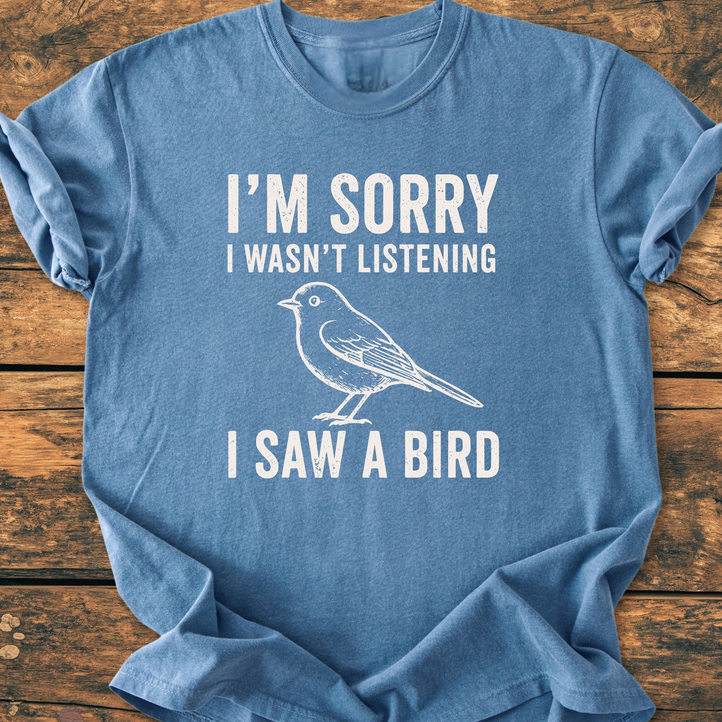 I Saw A Bird - Premium Vintage Tee