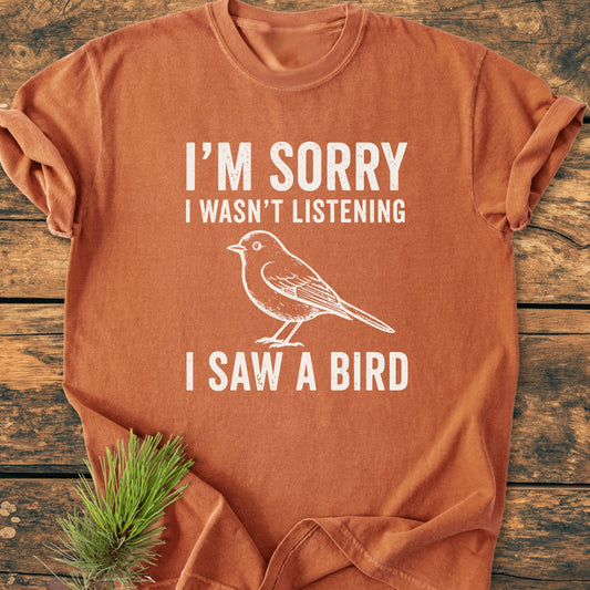 I Saw A Bird - Vintage Wash Tee