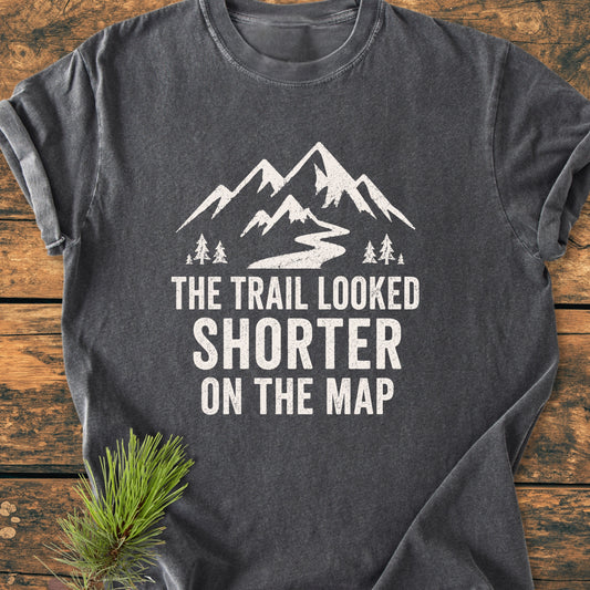 The Trail Looked Shorter - Vintage Wash Tee