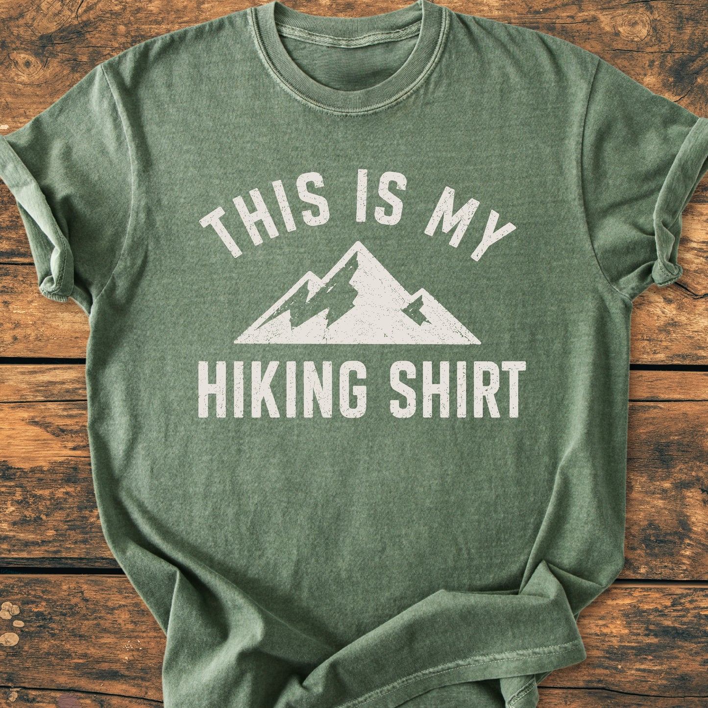 This Is My Hiking Shirt - Premium Vintage Tee