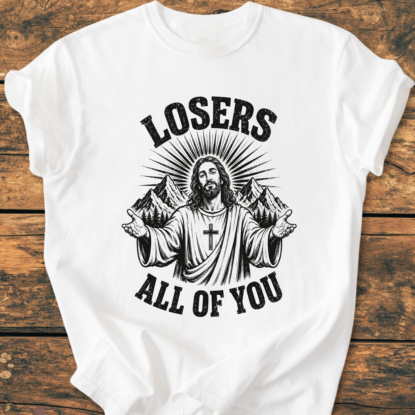 Losers All Of You - Vintage Wash Tee