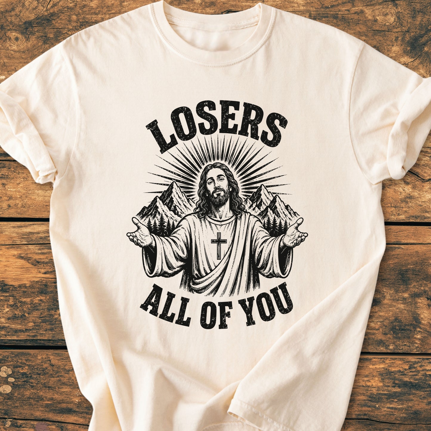 Losers All Of You - Vintage Wash Tee