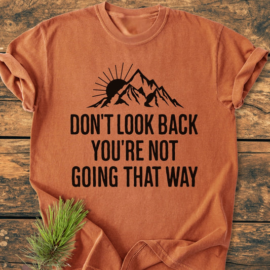 Don't Look Back - Premium Vintage Tee