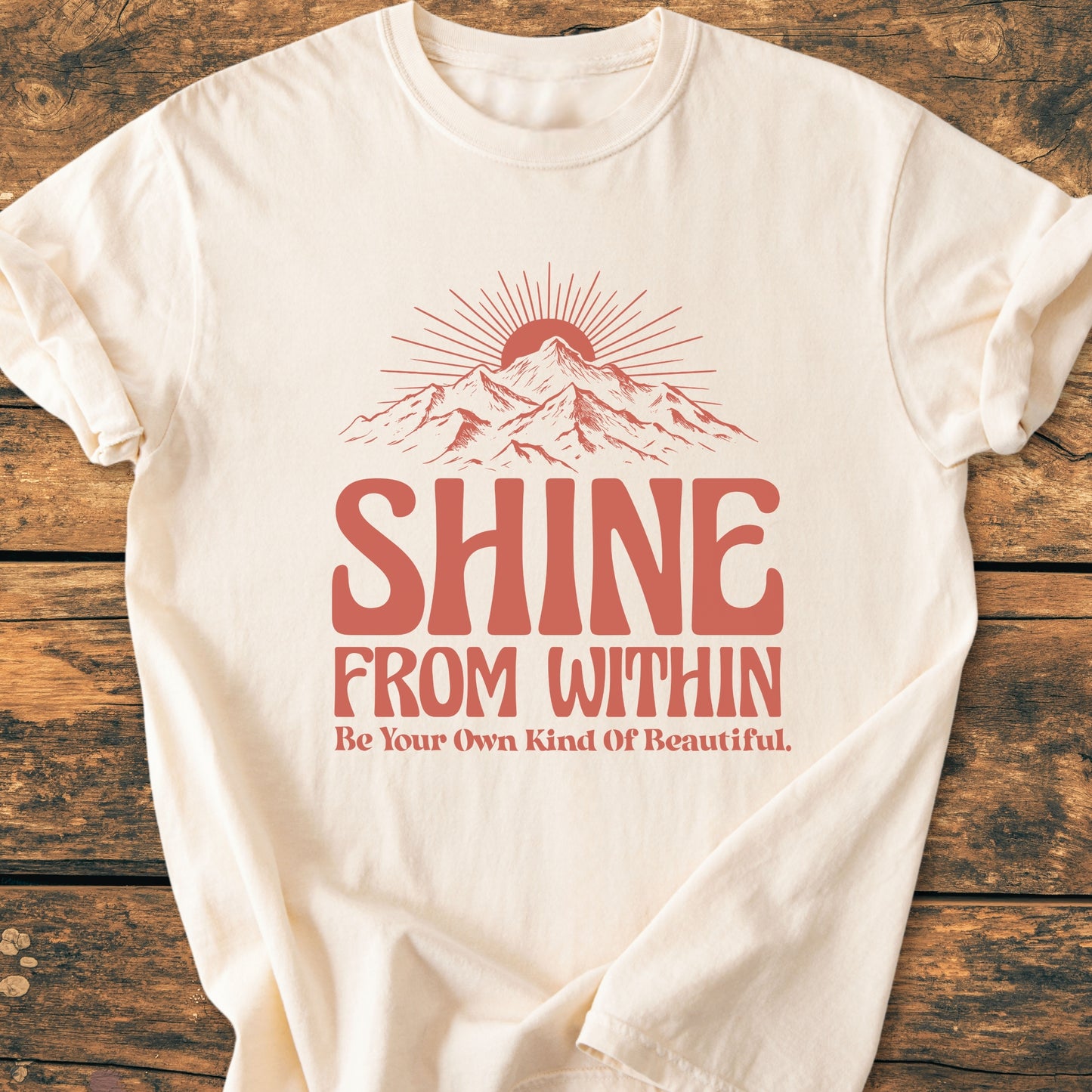 Shine From Within - Vintage Wash Tee
