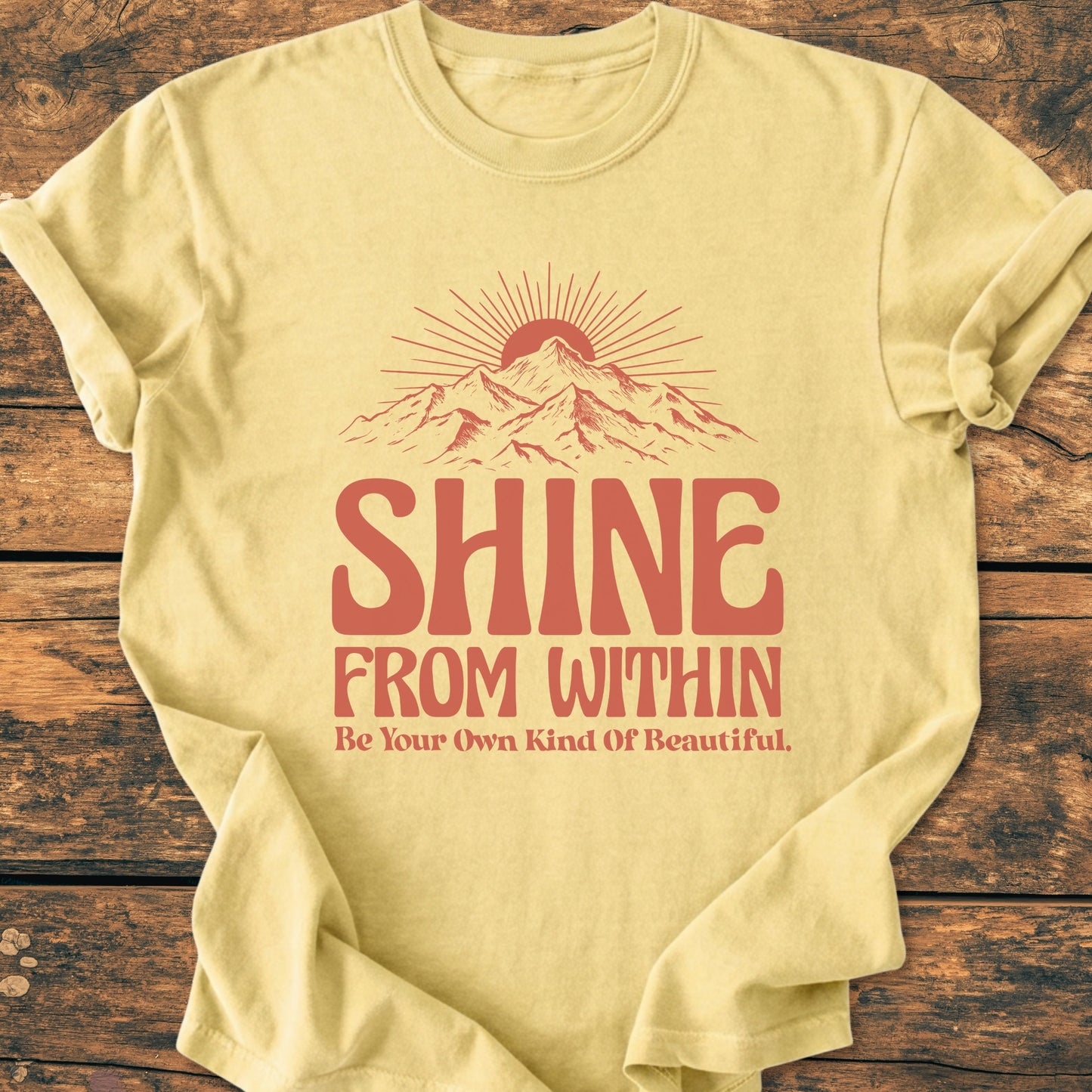 Shine From Within - Vintage Wash Tee