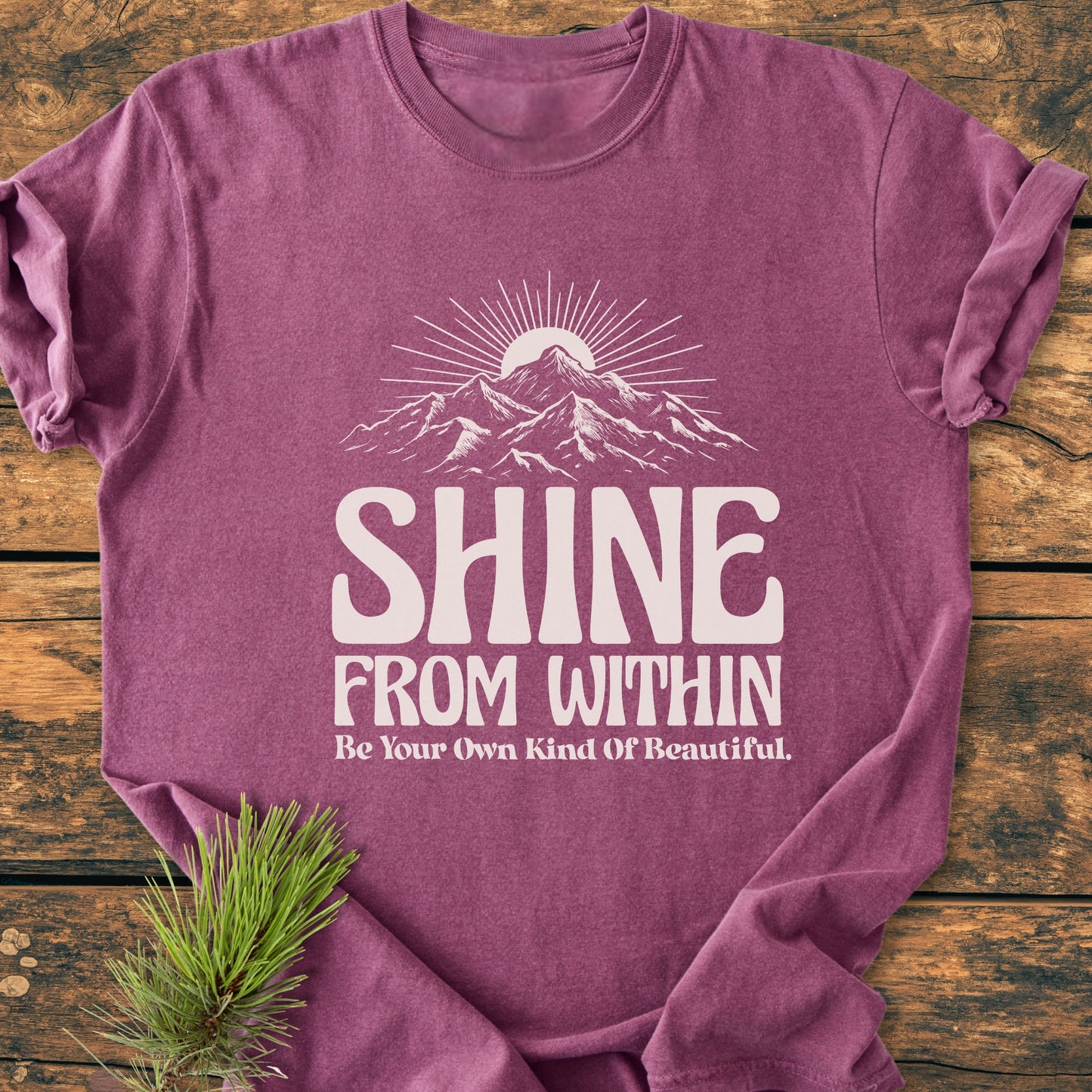 Shine From Within - Vintage Wash Tee