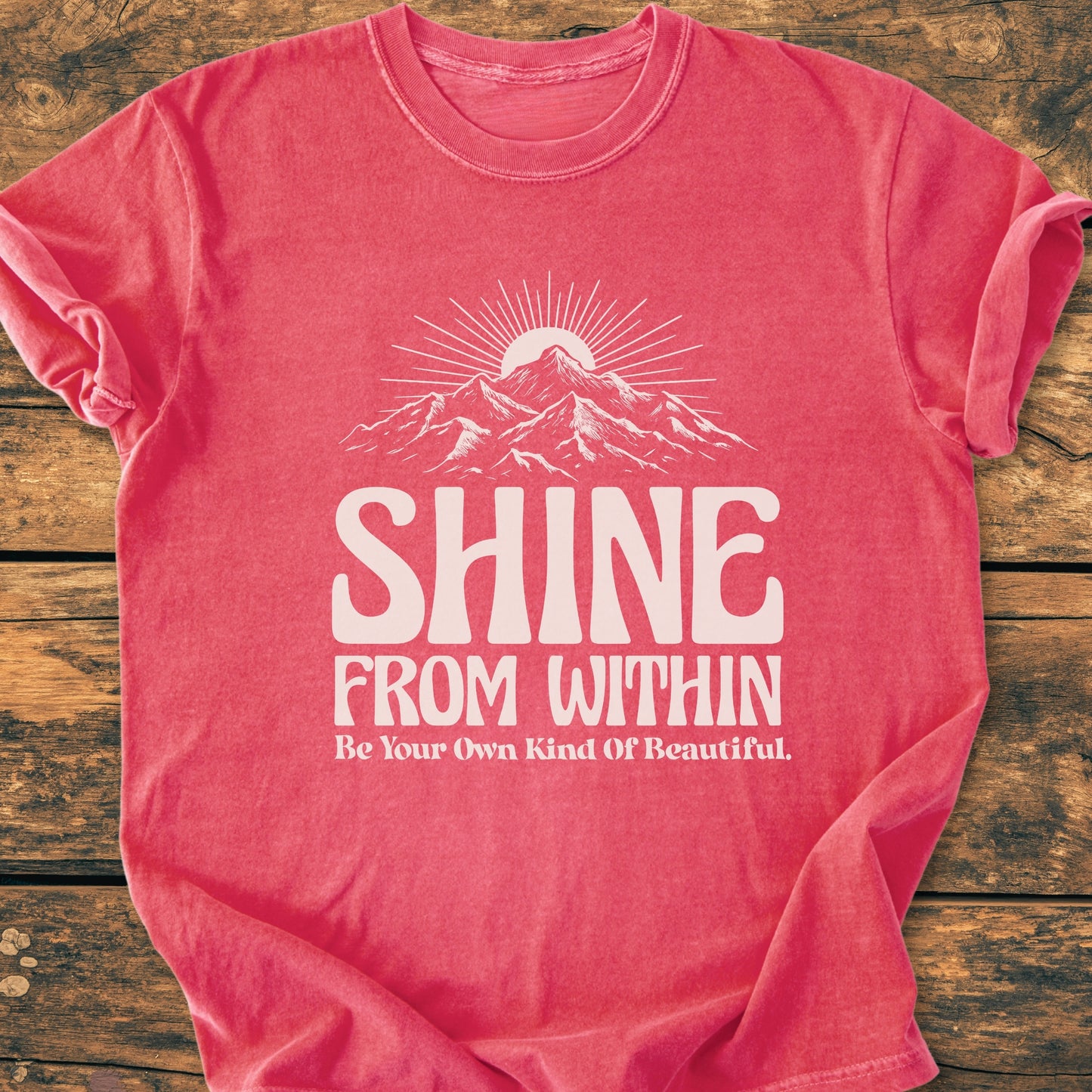 Shine From Within - Vintage Wash Tee