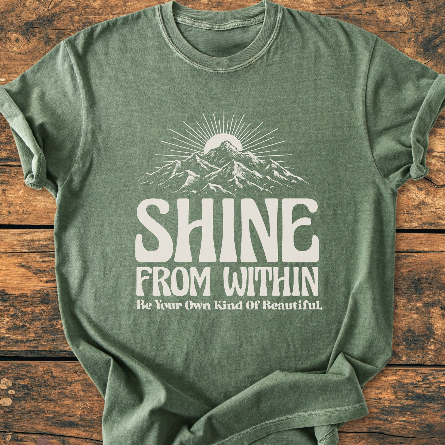 Shine From Within - Vintage Wash Tee