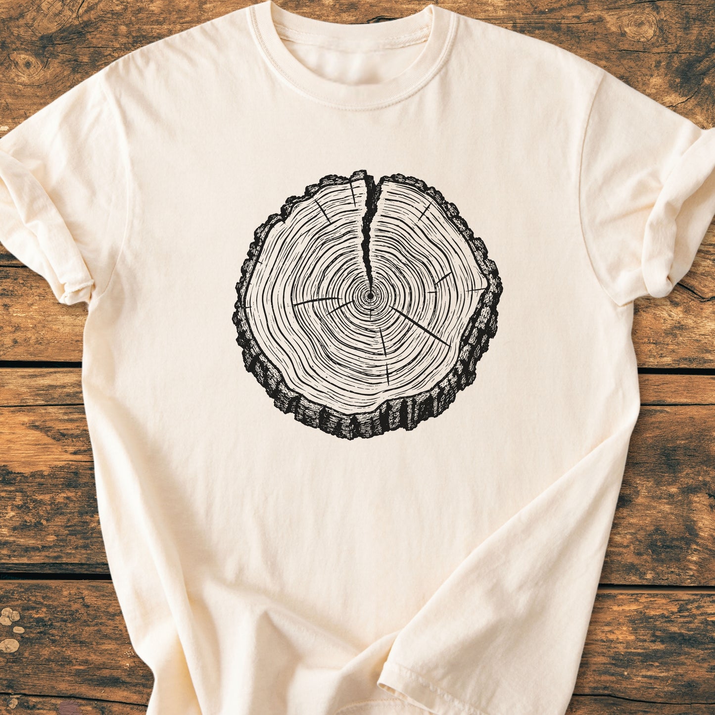 Tree Rings - Premium Vintage Tee