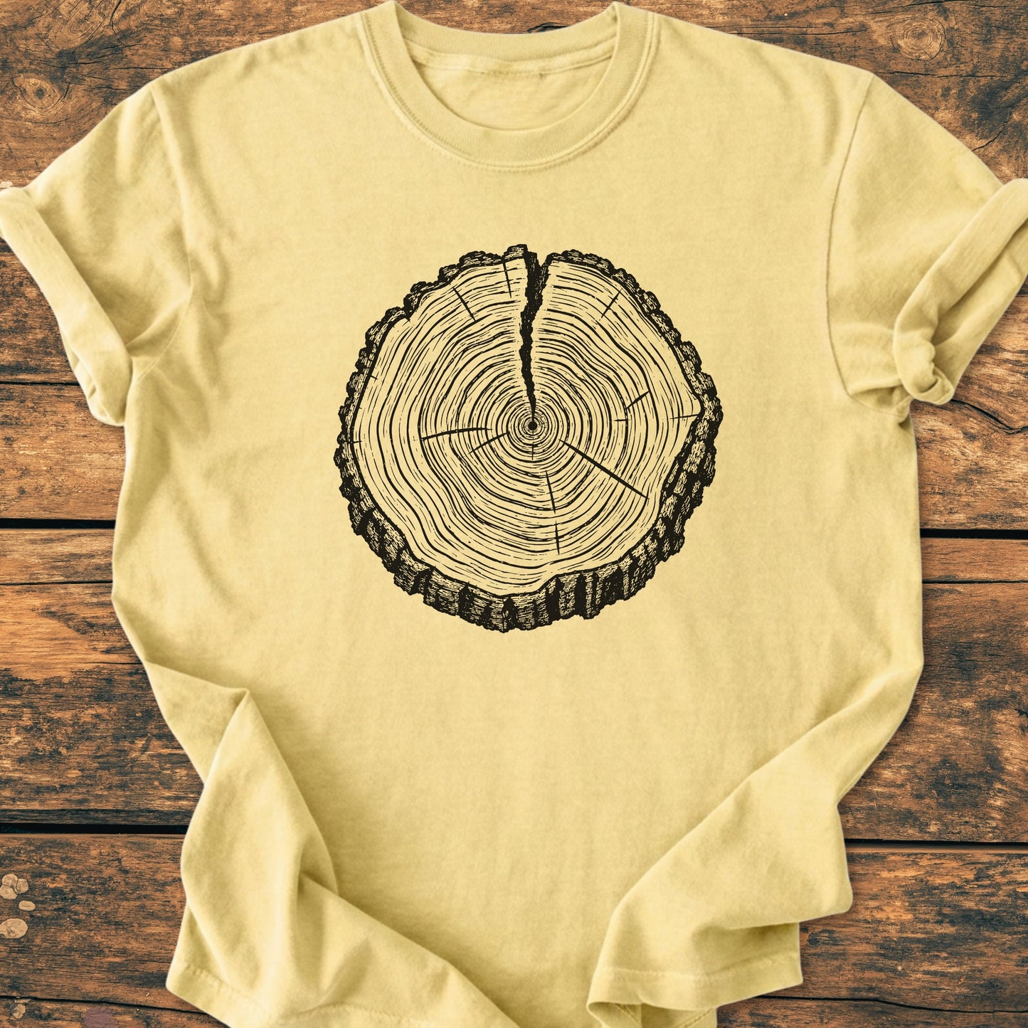 Tree Rings - Premium Vintage Tee