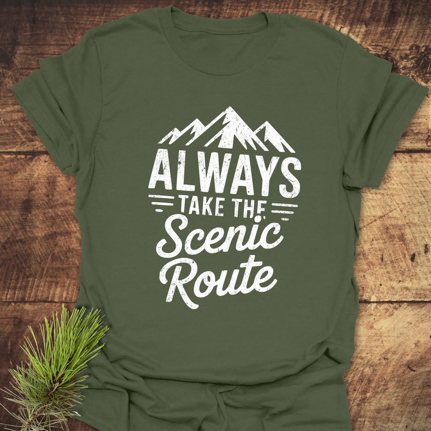 Always Take The Scenic Route Classic T-Shirt