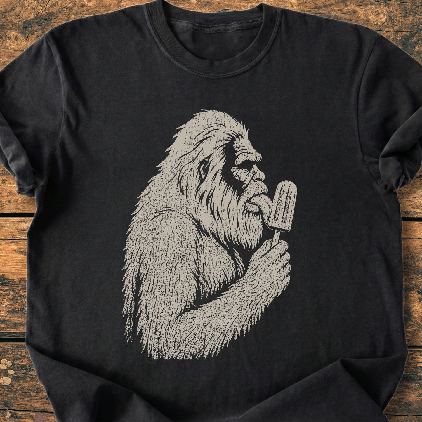 Bigfoot Summer Vibes - Premium Vintage Tee