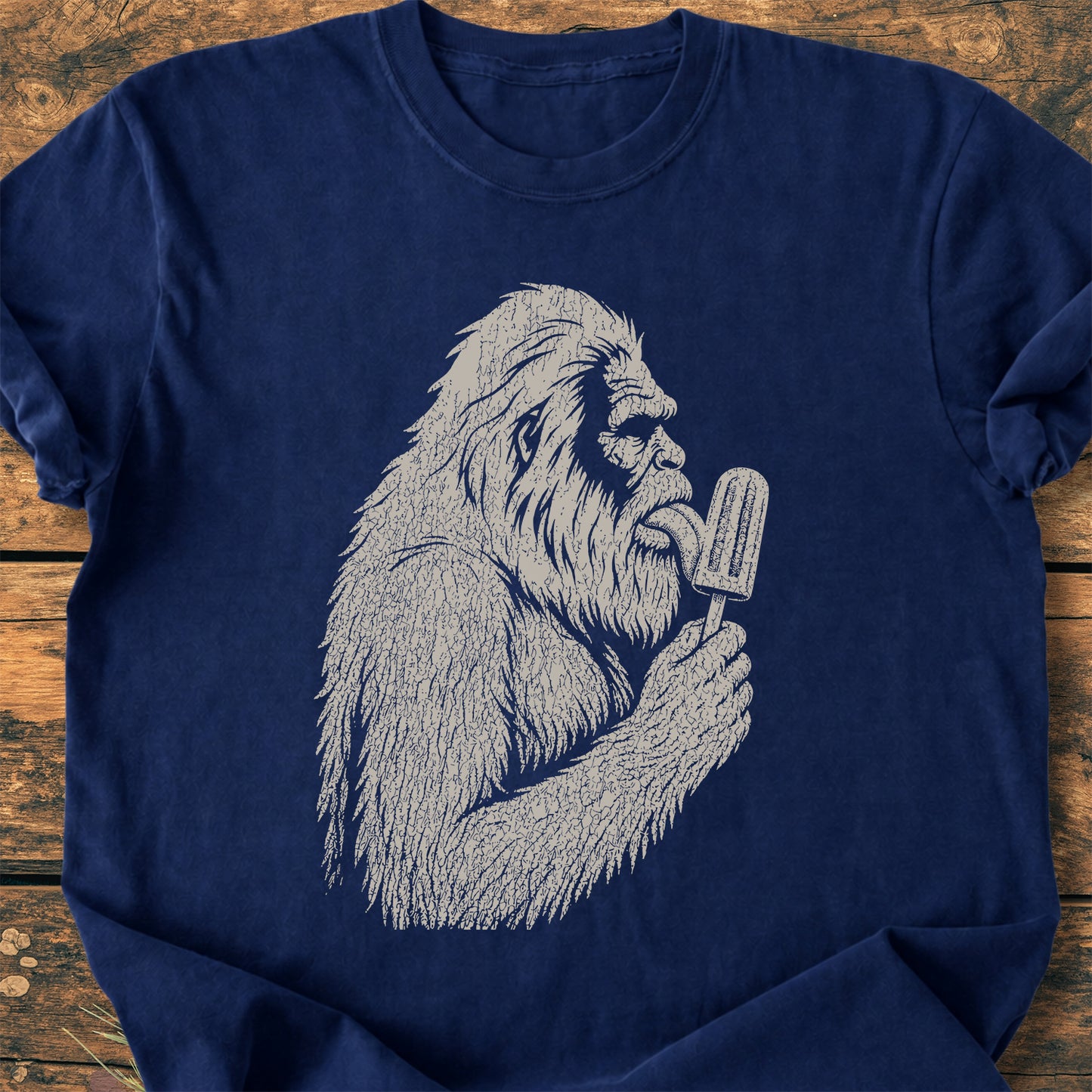 Bigfoot Summer Vibes - Premium Vintage Tee