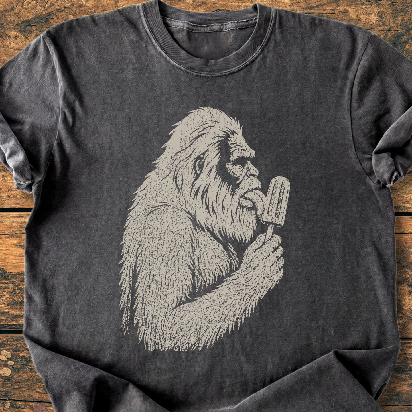 Bigfoot Summer Vibes - Premium Vintage Tee