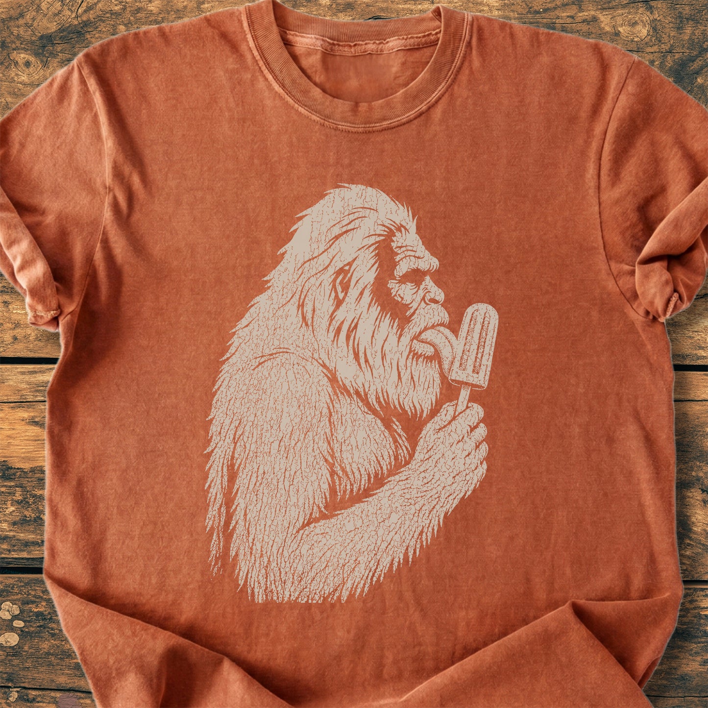 Bigfoot Summer Vibes - Premium Vintage Tee